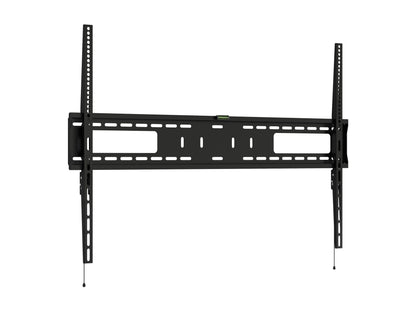 Alt Tag: 

"Black fixed wall mount for large TVs up to 100 inches, sturdy metal construction with adjustable brackets and secure locking mechanism for optimal viewing angles."