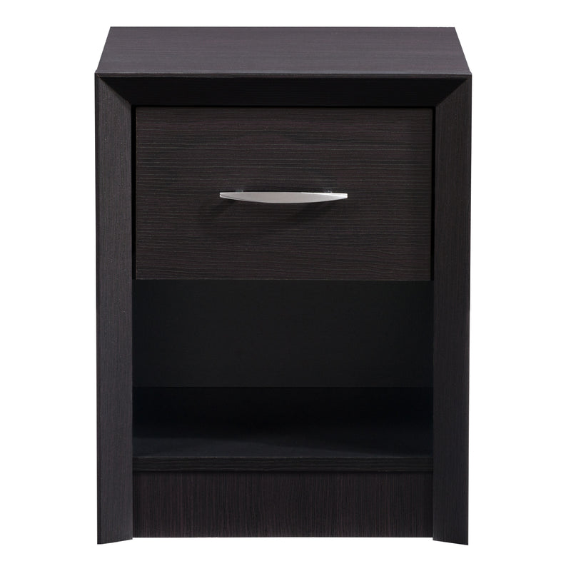 black oak Mid Century Modern Night Stand Newport Collection product image by CorLiving