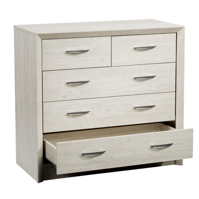 white washed oak Mid Century Modern Dresser Newport Collection product image by CorLiving#color_white-washed-oak