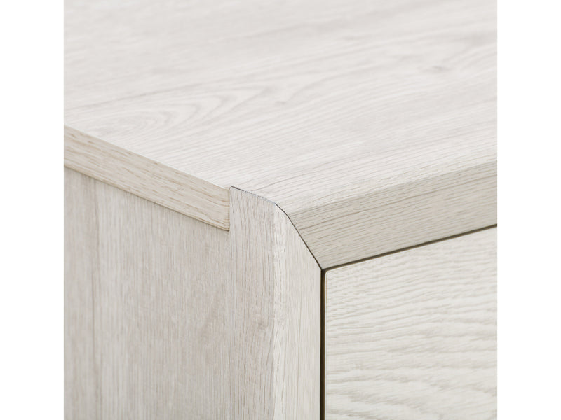white washed oak Tall Bedroom Dresser Newport Collection detail image by CorLiving