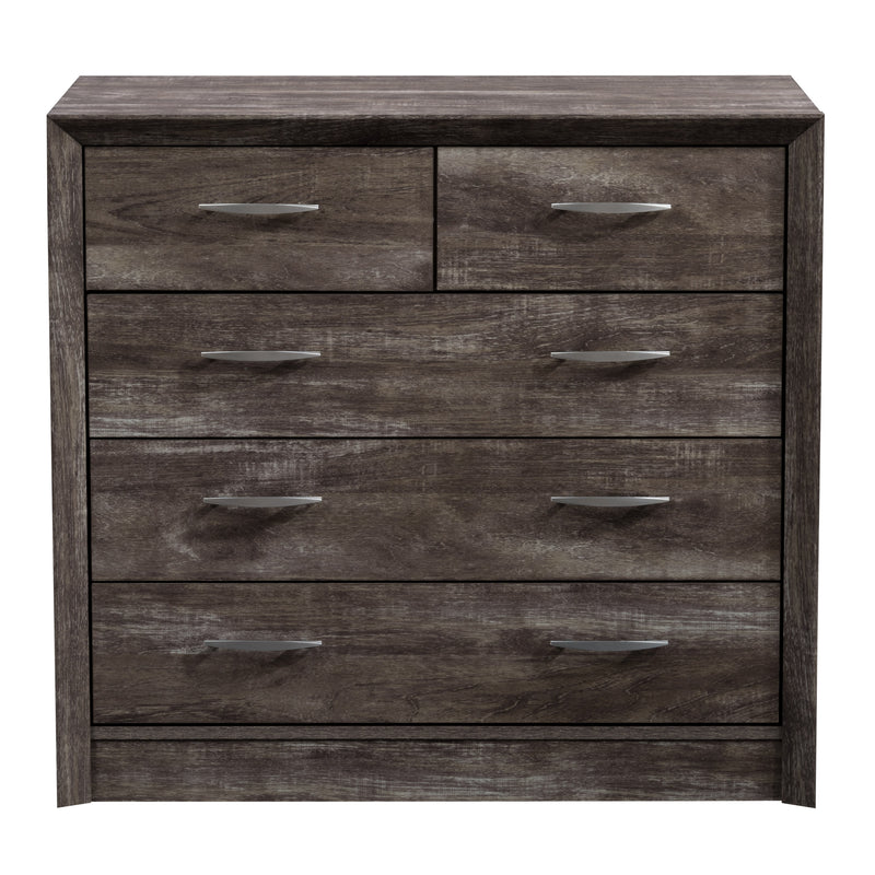 brown washed oak Mid Century Modern Dresser Newport Collection product image by CorLiving