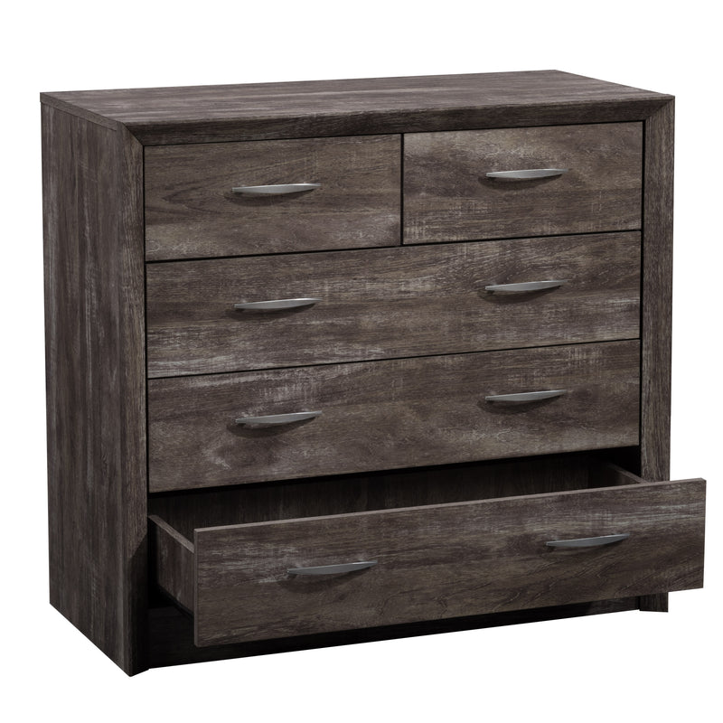 brown washed oak Mid Century Modern Dresser Newport Collection product image by CorLiving