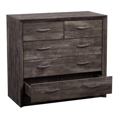 brown washed oak Mid Century Modern Dresser Newport Collection product image by CorLiving#color_brown-washed-oak