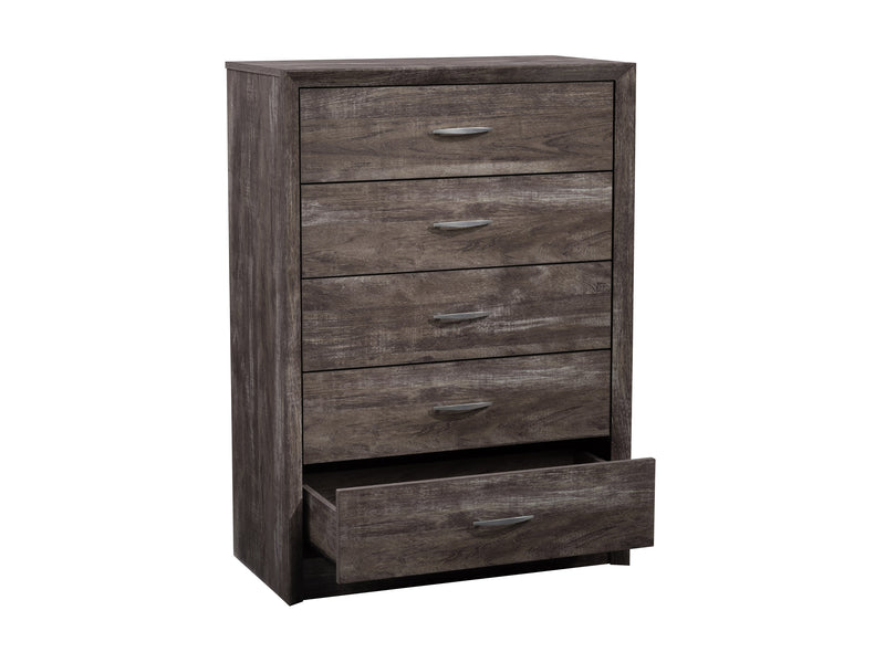 grey washed oak Tall Bedroom Dresser Newport Collection product image by CorLiving