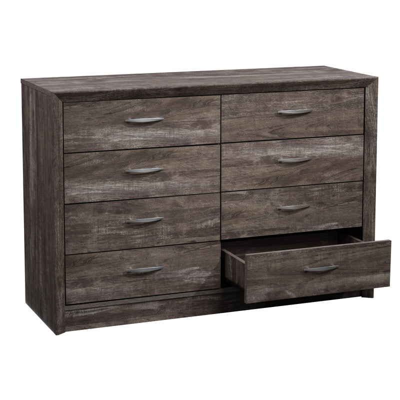 brown washed oak 8 Drawer Dresser Newport Collection product image by CorLiving
