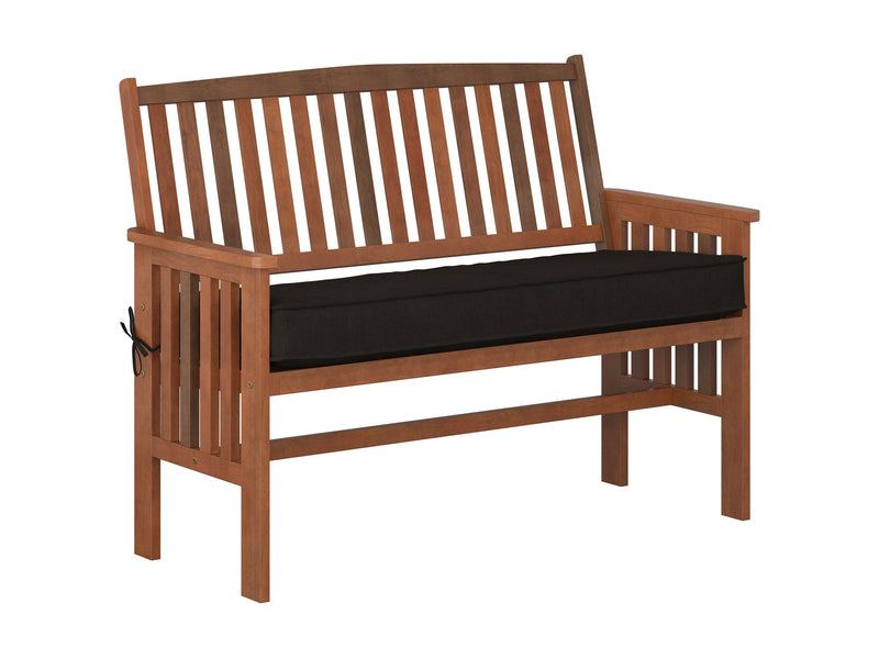 brown Wood Bench with Back Miramar Collection product image by CorLiving