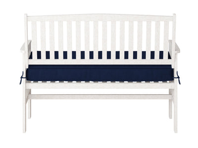 white Wood Bench with Back Miramar Collection product image by CorLiving#color_miramar-washed-white