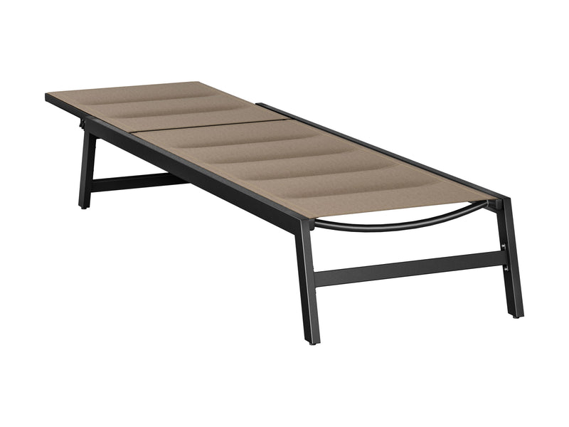 taupe Reclining Lounge Chair Jasper Collection product image by CorLiving