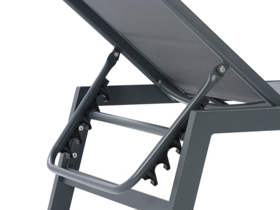 grey Reclining Lounge Chair Jasper Collection detail image by CorLiving#color_grey