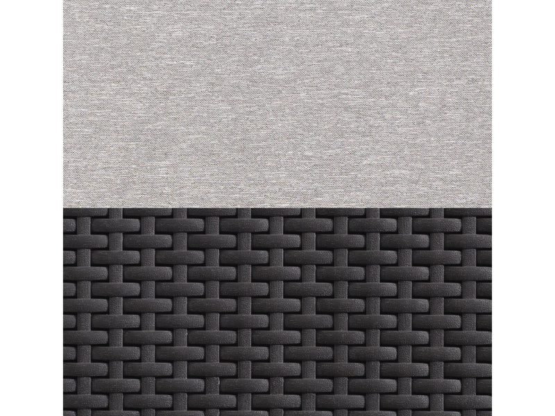 black and grey 3pc Patio Set Lake Front Collection detail image by CorLiving