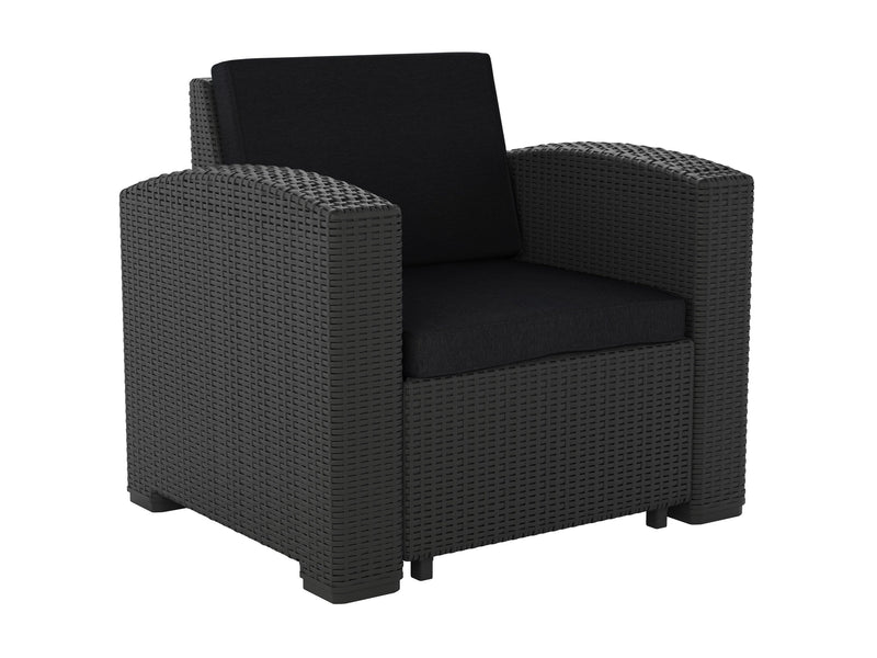 Lake Front Black Outdoor Patio Chair product image