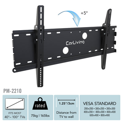 Fixed TV Wall Mount for 40" - 100" TVs