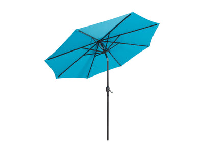 9ft Patio Umbrella with Lights, Tilting