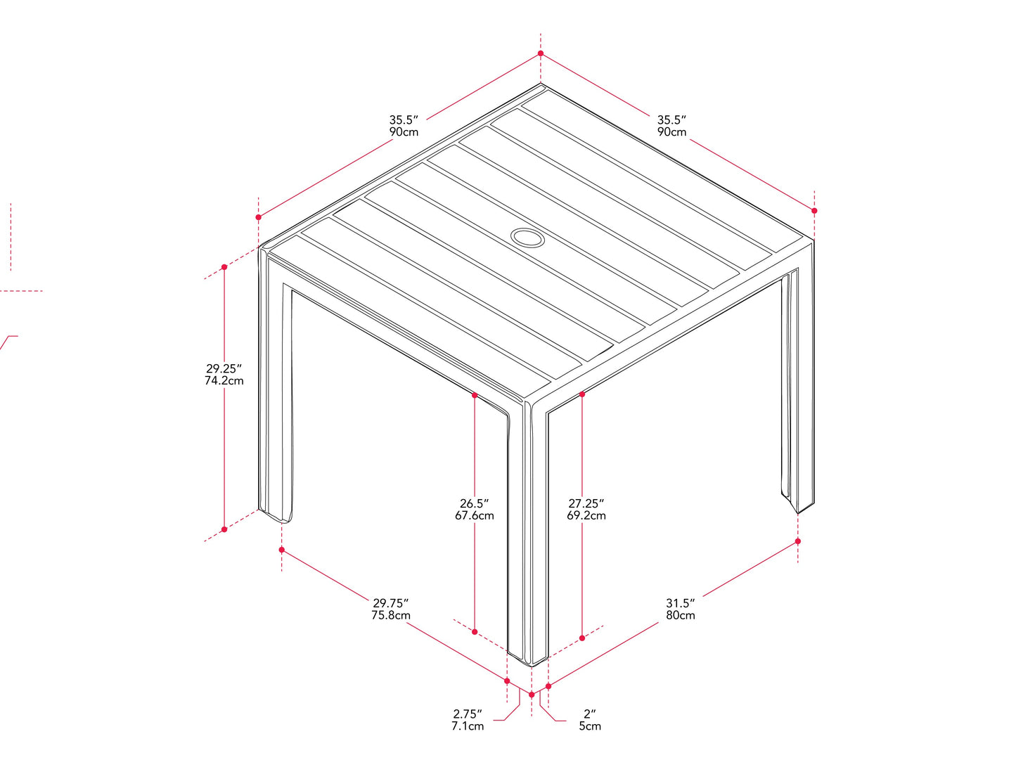 Square outdoor dining table with weather-resistant gray wicker frame, tempered glass top, and sturdy metal legs, perfect for patio or garden settings. Ideal for outdoor dining and entertaining.