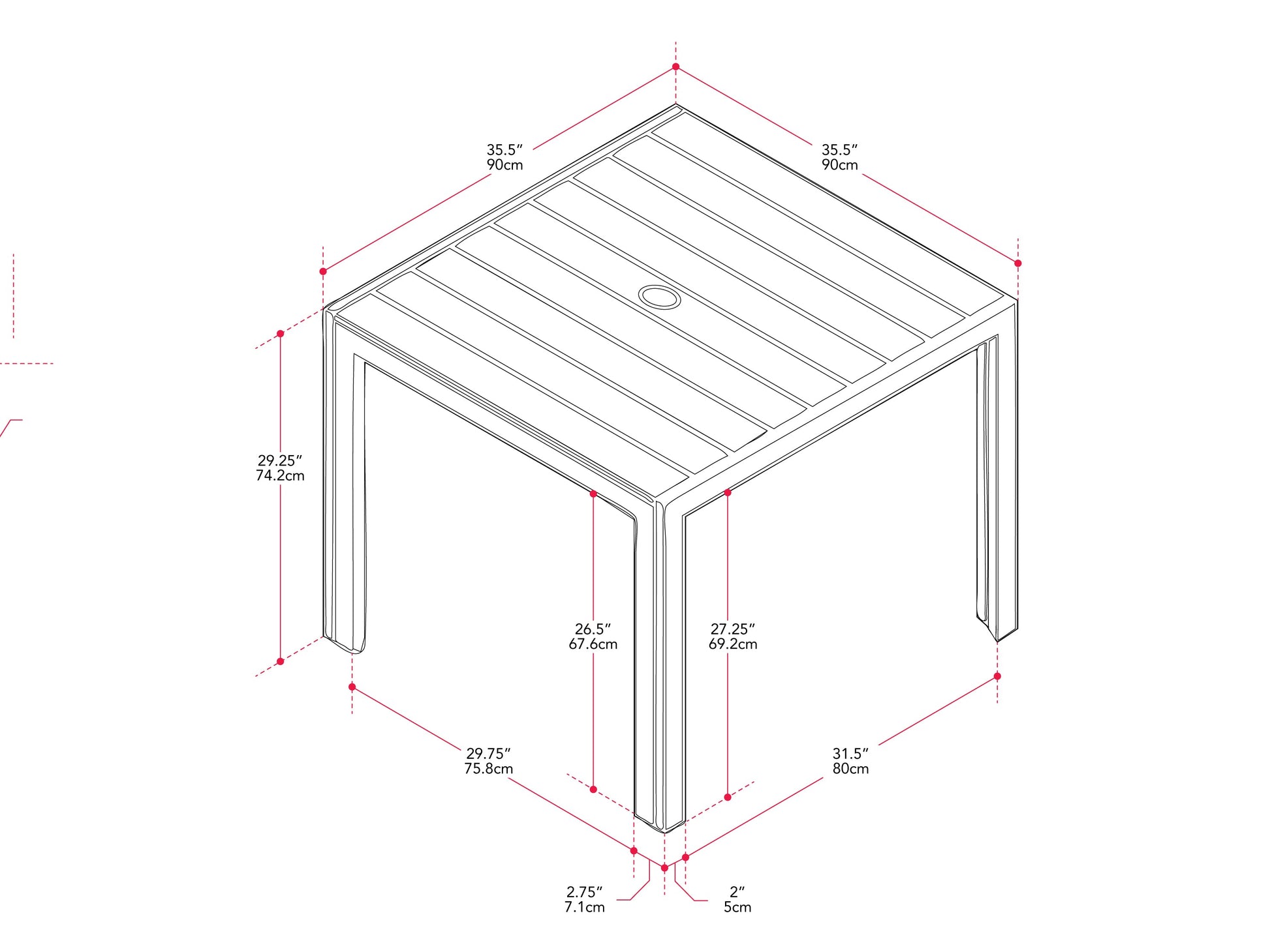 Square outdoor dining table with weather-resistant gray wicker frame, tempered glass top, and sturdy metal legs, perfect for patio or garden settings. Ideal for outdoor dining and entertaining.