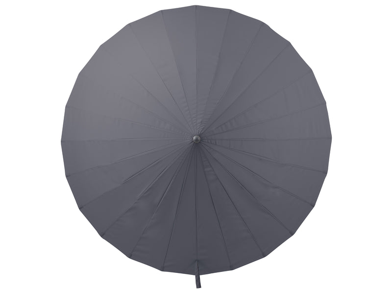 grey parasol umbrella, tilting Sun Shield detail image CorLiving