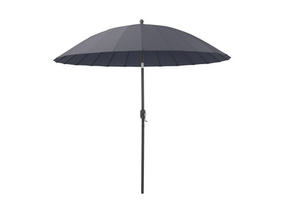 grey parasol umbrella, tilting Sun Shield product image CorLiving#color_grey