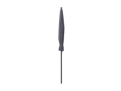 grey parasol umbrella, tilting Sun Shield product image CorLiving#color_grey