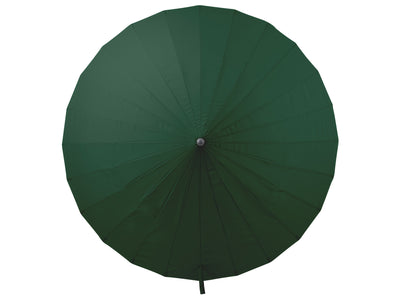 dark green parasol umbrella, tilting Sun Shield detail image CorLiving#color_dark-green