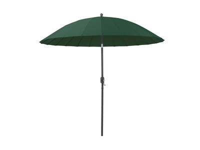 dark green parasol umbrella, tilting Sun Shield product image CorLiving#color_dark-green