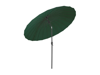 dark green parasol umbrella, tilting Sun Shield product image CorLiving#color_dark-green