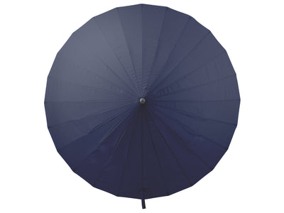 navy blue parasol umbrella, tilting Sun Shield detail image CorLiving#color_navy-blue