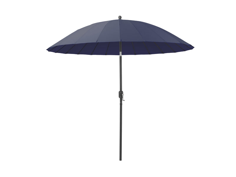 navy blue parasol umbrella, tilting Sun Shield product image CorLiving