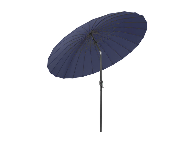 navy blue parasol umbrella, tilting Sun Shield product image CorLiving