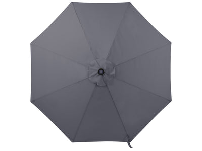 grey led umbrella, tilting Skylight detail image CorLiving#color_grey