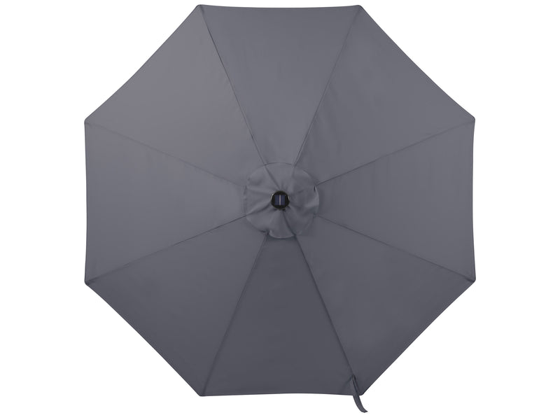 grey led umbrella, tilting Skylight detail image CorLiving