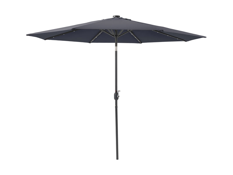 grey led umbrella, tilting Skylight product image CorLiving