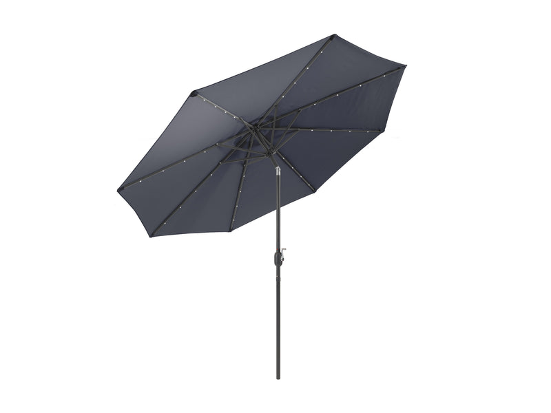 grey led umbrella, tilting Skylight product image CorLiving