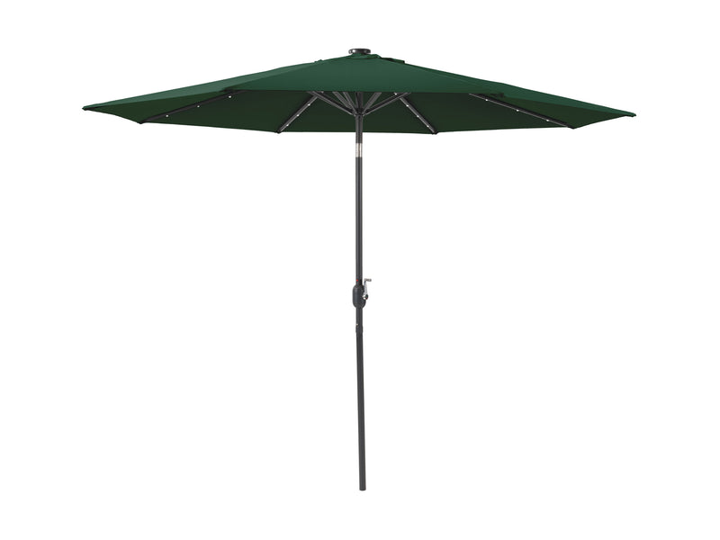 dark green led umbrella, tilting Skylight product image CorLiving