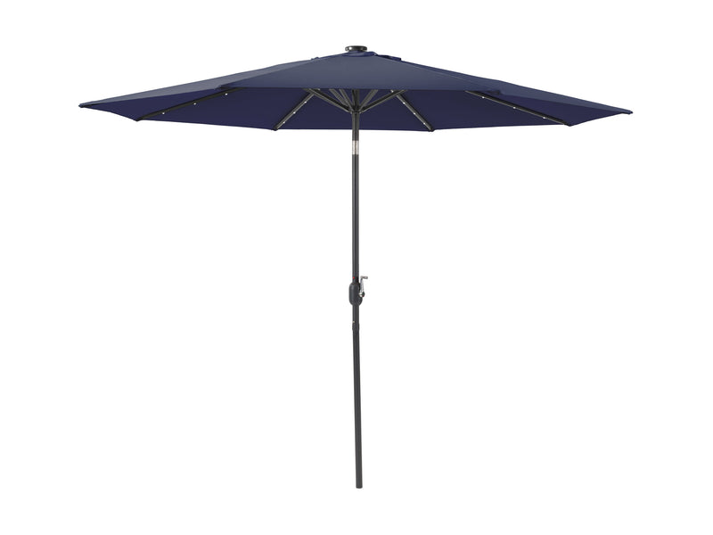 navy blue led umbrella, tilting Skylight product image CorLiving