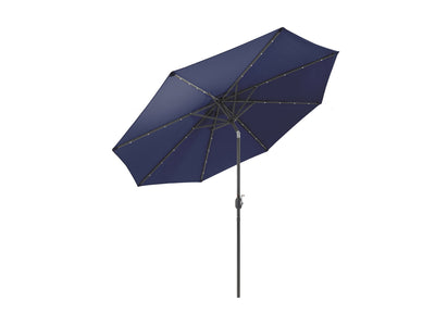 navy blue led umbrella, tilting Skylight product image CorLiving#color_navy-blue