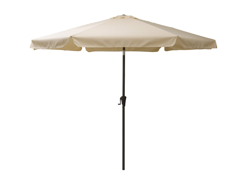 warm white 10ft patio umbrella, round tilting 200 Series product image CorLiving