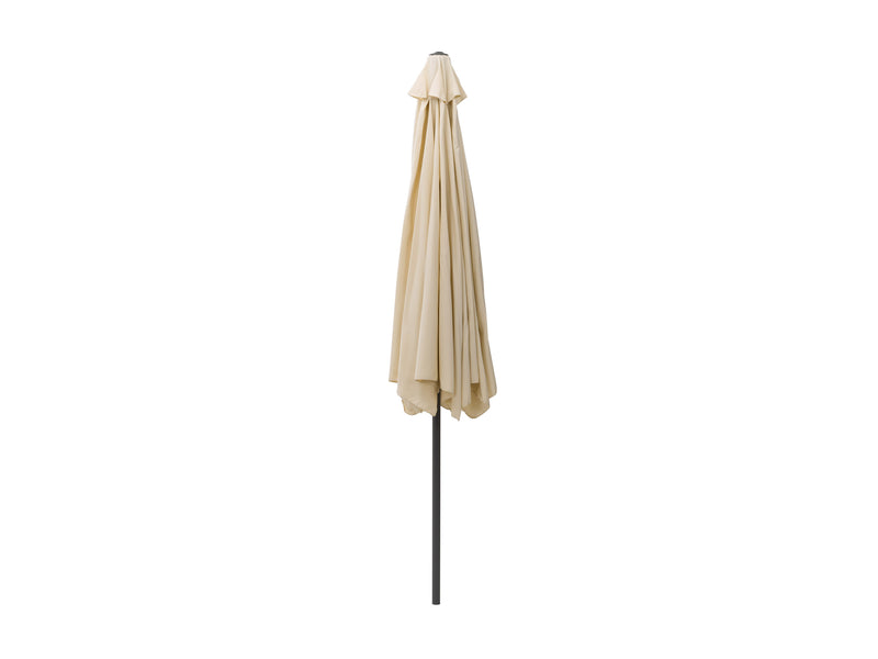 warm white 10ft patio umbrella, round tilting 200 Series product image CorLiving