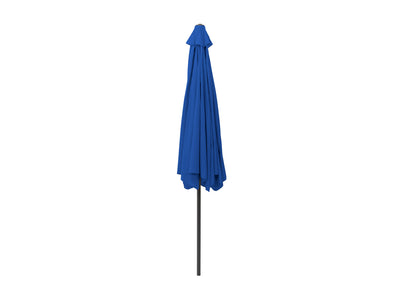 cobalt blue 10ft patio umbrella, round tilting 200 Series product image CorLiving#color_ppu-cobalt-blue