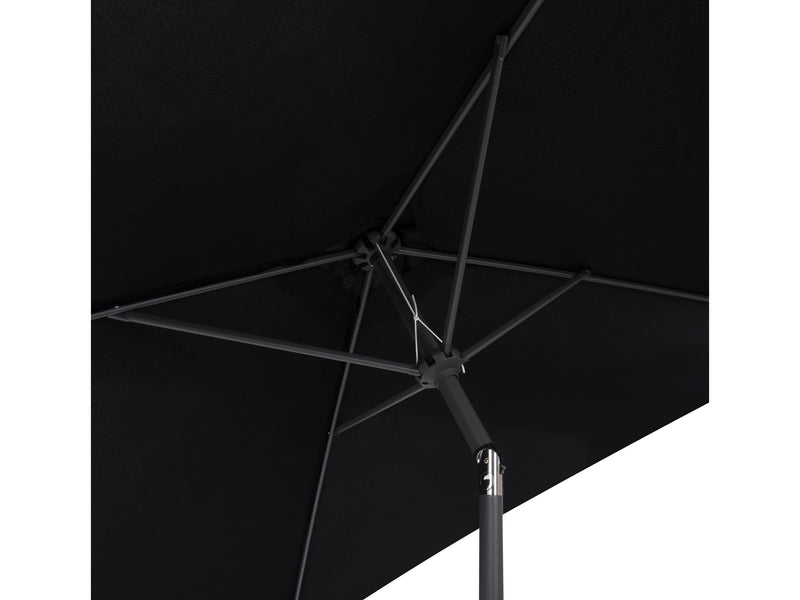 black square patio umbrella, tilting 300 Series detail image CorLiving