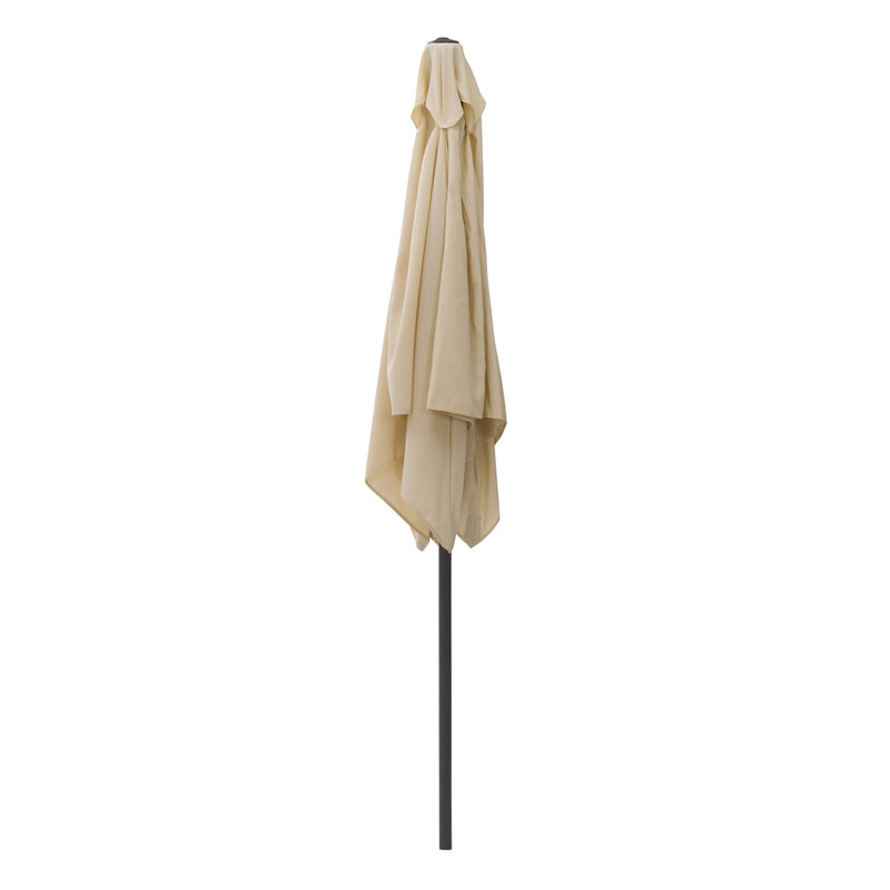 warm white square patio umbrella, tilting with base 300 Series product image CorLiving