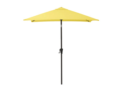 yellow square patio umbrella, tilting 300 Series product image CorLiving#color_ppu-yellow