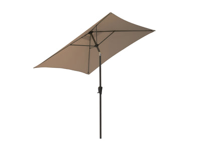 brown square patio umbrella, tilting 300 Series product image CorLiving#color_ppu-brown