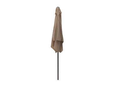 brown square patio umbrella, tilting 300 Series product image CorLiving#color_ppu-brown