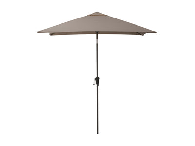 grey square patio umbrella, tilting 300 Series product image CorLiving#color_ppu-grey