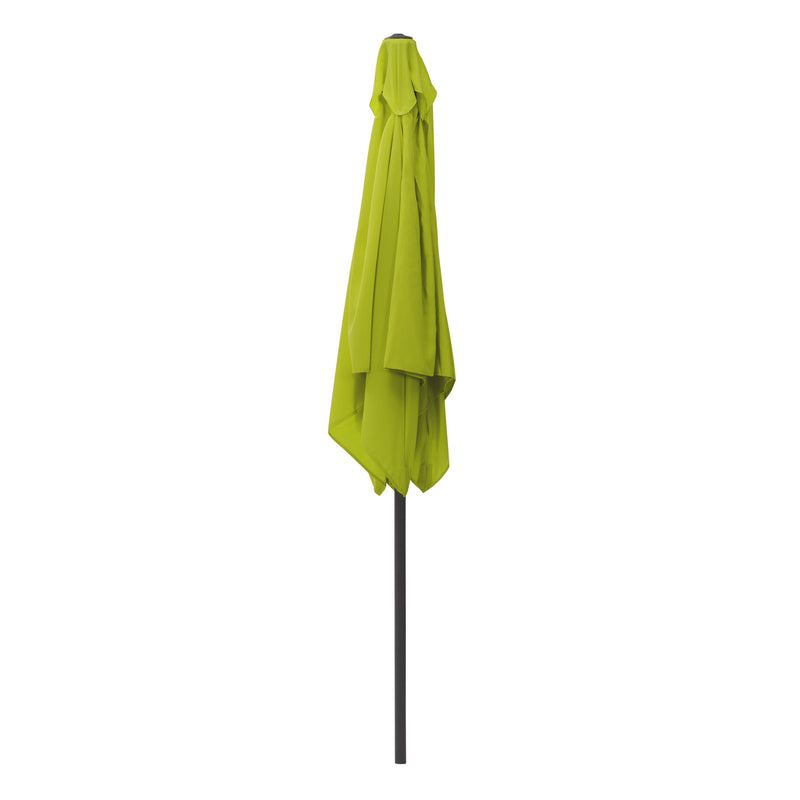 lime green square patio umbrella, tilting with base 300 Series product image CorLiving