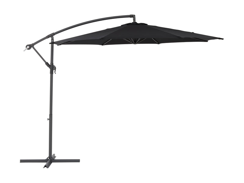 black offset patio umbrella 400 Series product image CorLiving