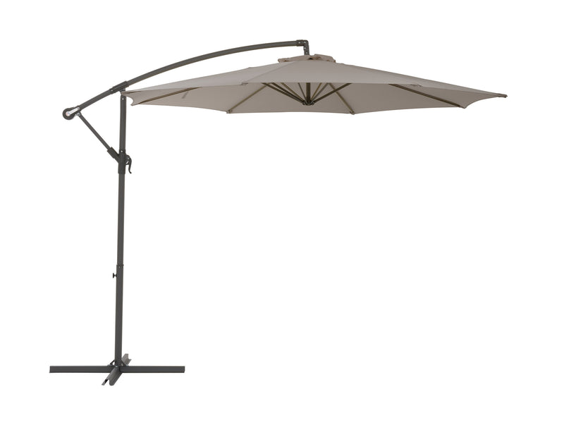 grey offset patio umbrella 400 Series product image CorLiving