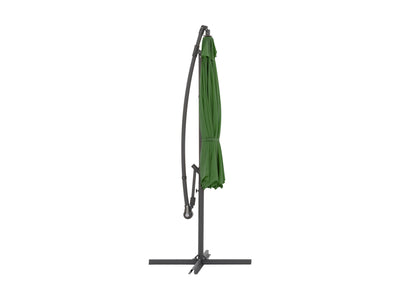 forest green offset patio umbrella 400 Series product image CorLiving#color_ppu-forest-green