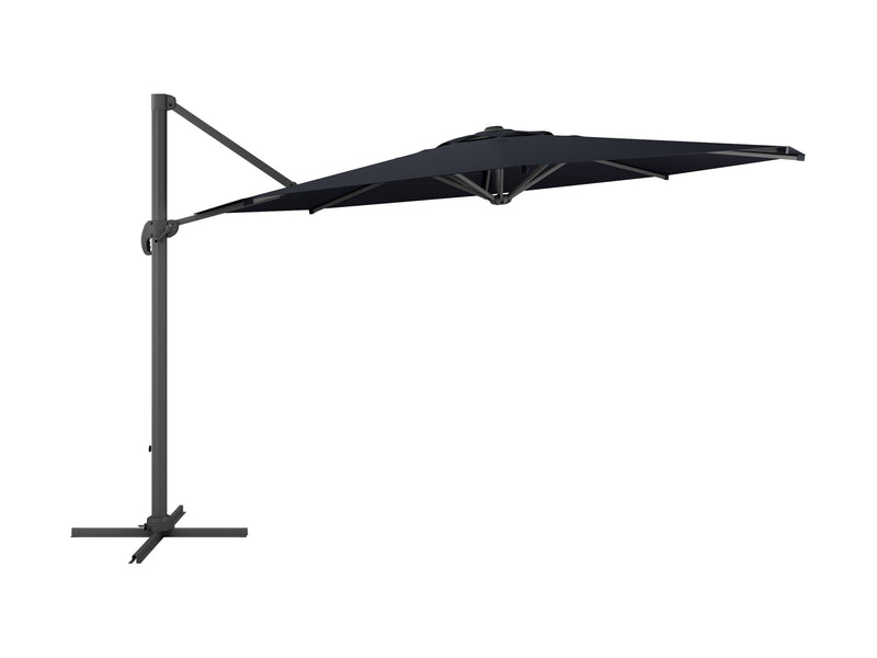 black deluxe offset patio umbrella 500 Series product image CorLiving