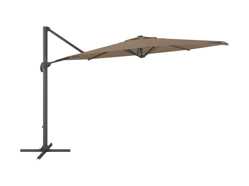 brown deluxe offset patio umbrella 500 Series product image CorLiving